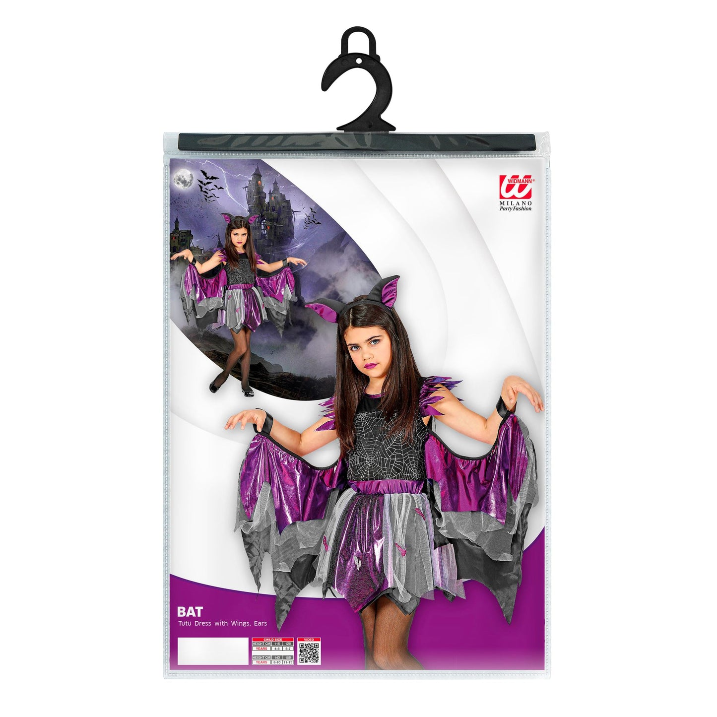"FLEDERMAUS" (Kleid mit Tutu und Flügel, Ohren) – Ansicht 3