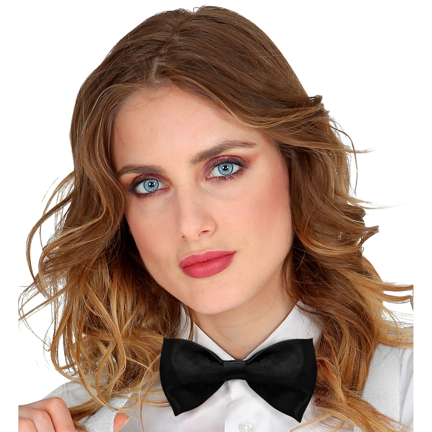 "FLIEGEN AUS SATIN" in 3 Farben sort – Ansicht 4