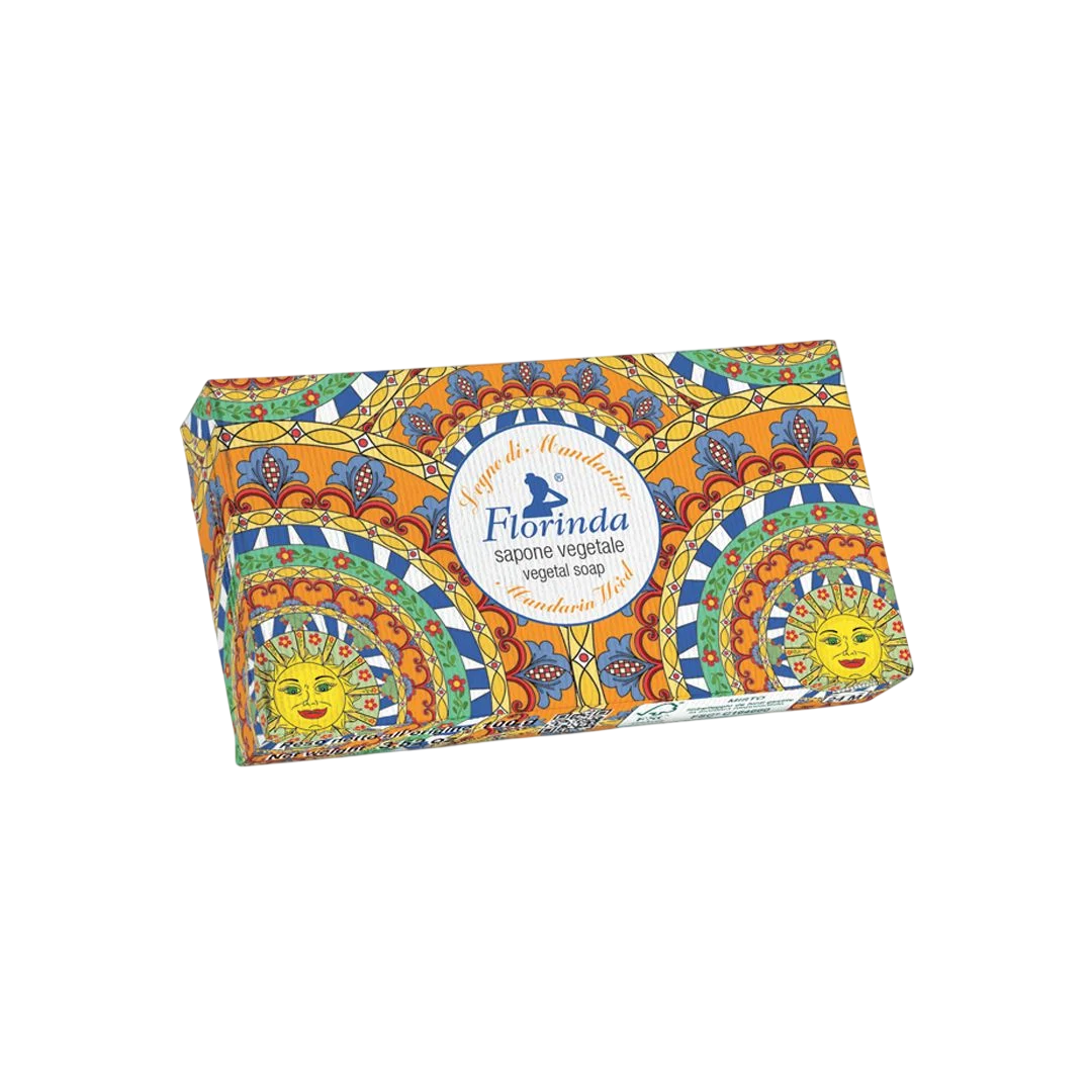 Florinda, Mandarin Wood, Vegan, Hydratisierend, Duftende Seife, Körper, 100 g