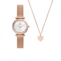 FOSSIL ES5314SET Only Time - Armbanduhr 28 mm Gold ansicht-2