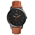 FOSSIL THE MINIMALIST FS5305 Only Time Armbanduhr 44 mm Schwarz – Seitenansicht
