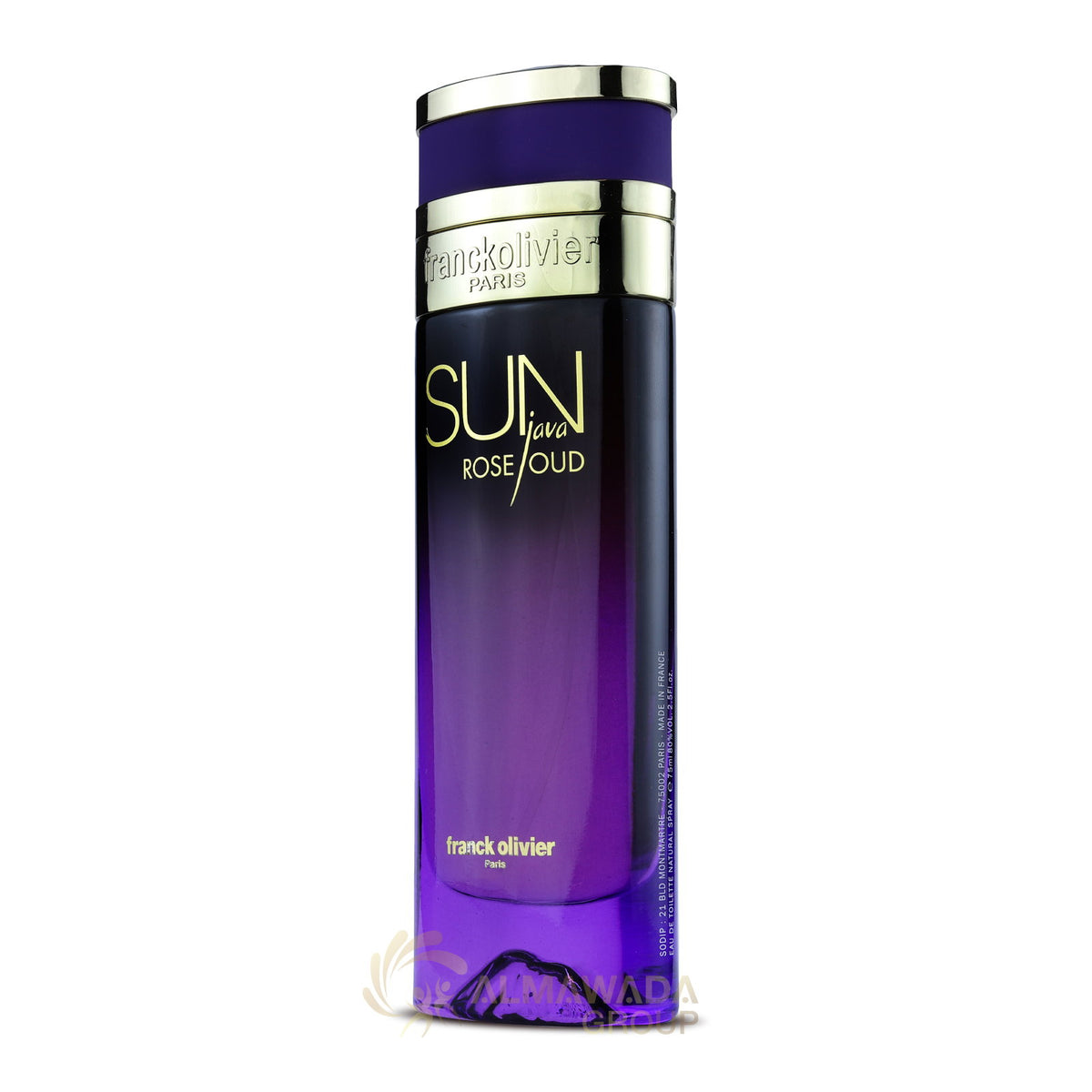 Franck Olivier, Sun Java Rose Oud, Eau de Parfum, Für Frauen, 75 ml
