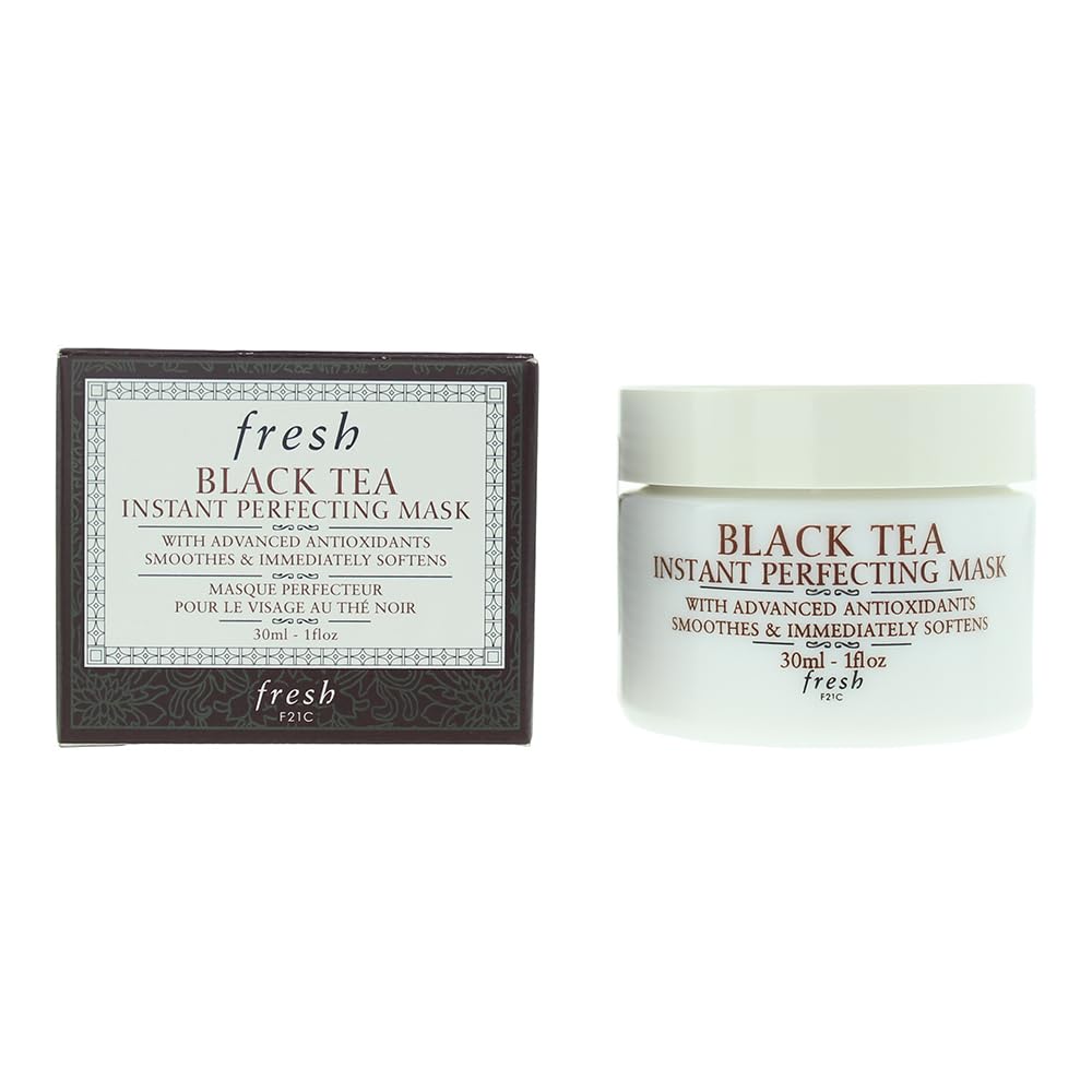 Fresh, Black Tea, Glatte, Antioxidantien, Gelmaske, Für das Gesicht, 30 ml