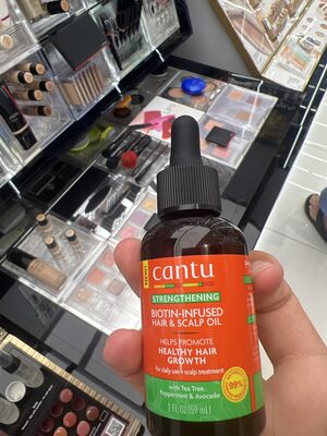 CANTU CANTU Biotin-Infused Hair and Scalp Oil 59 ml Haar- und Kopfhautöl Haarpflege