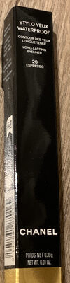 CHANEL CHANEL Stylo Yeux Waterproof Eyeliner Nr. 20 Espresso wasserfester Kajalstift Kosmetik