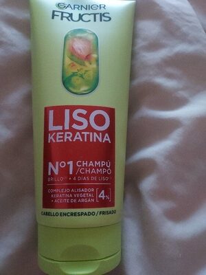 Garnier Fructis Liso Keratina Shampoo N1 200 ml