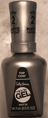SALLY HANSEN SALLY HANSEN Miracle Gel Top Coat Matte Nagellack Überlack 14,7 ml Kosmetik