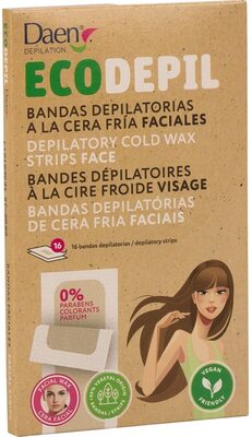 DAEN DEPILATION DAEN DEPILATION Ecodepil Gesichtsenthaarungsstreifen 16 Stück Kosmetik