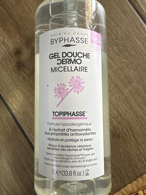 BYPHASSE BYPHASSE Dermo Gel de Ducha Micelar Topiphasse 1000 ml Duschgel Kosmetik