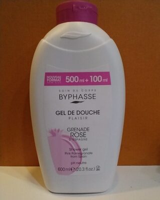 Byphasse Plaisir Duschgel Granatapfel Rose 600 ml