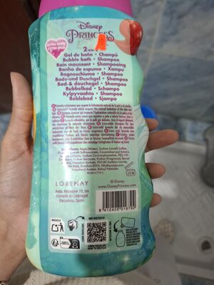 DISNEY DISNEY Lorenay Rincesas Gel und Shampoo 475 ml Kosmetik