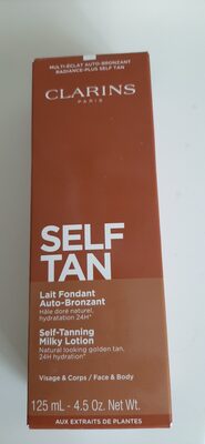 CLARINS Clarins Leche Autobronceadora Gesicht und Körper 125 ml Selbstbräuner Lotion Kosmetik