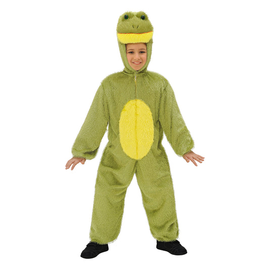 "FROSCH FUNNY" (Overall mit Kapuze) – Vorderansicht
