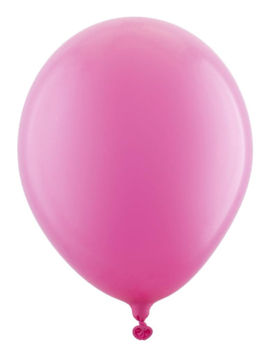 Latexballons Metallic Pink 27cm – 100 Stück von FunnyFashion - Fasnacht24.ch