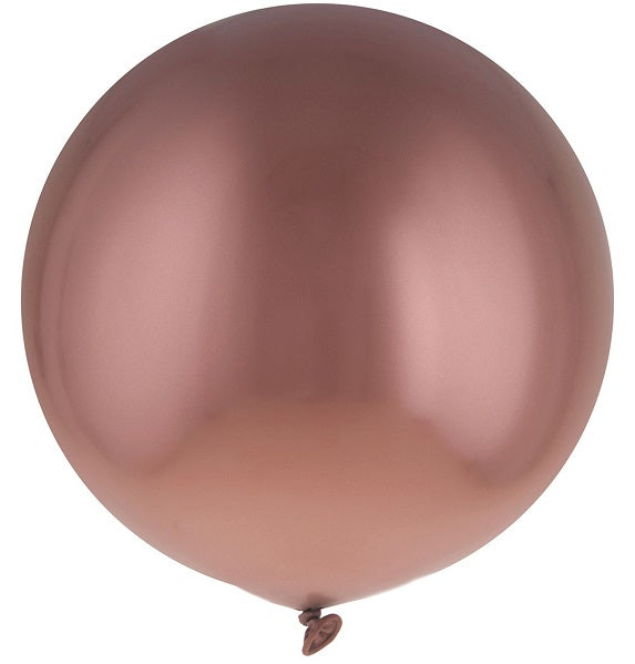 Latexballons Chrome – FunnyFashion 12er Pack Bronze 35cm Biologisch Abbaubar - Fasnacht24.ch