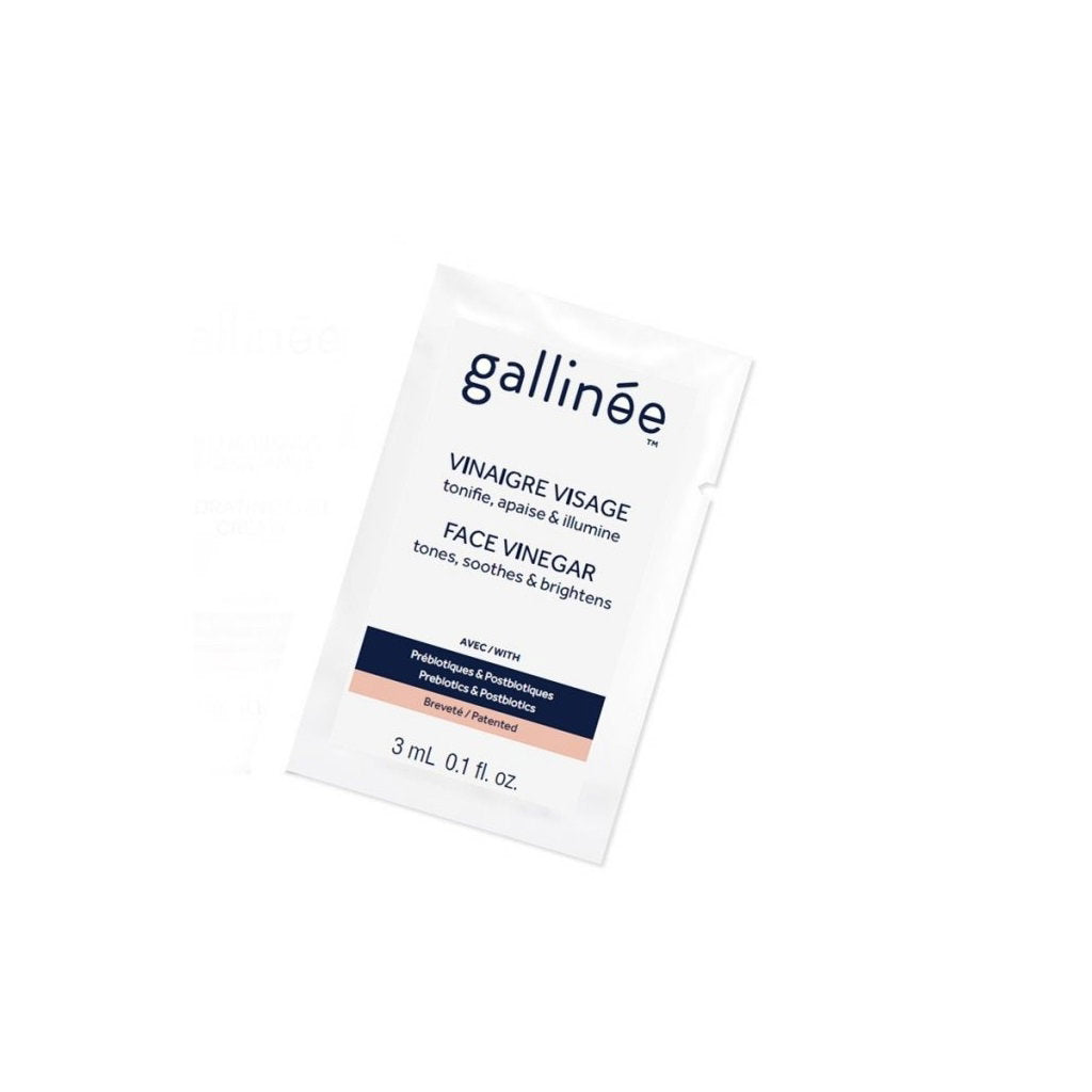 Gallinee, Microbiome Skincare, Apfelessig, Tönt/Beruhigt & Aufhellt, Gesichtswasser, Für das Gesicht, 3 ml *Muster