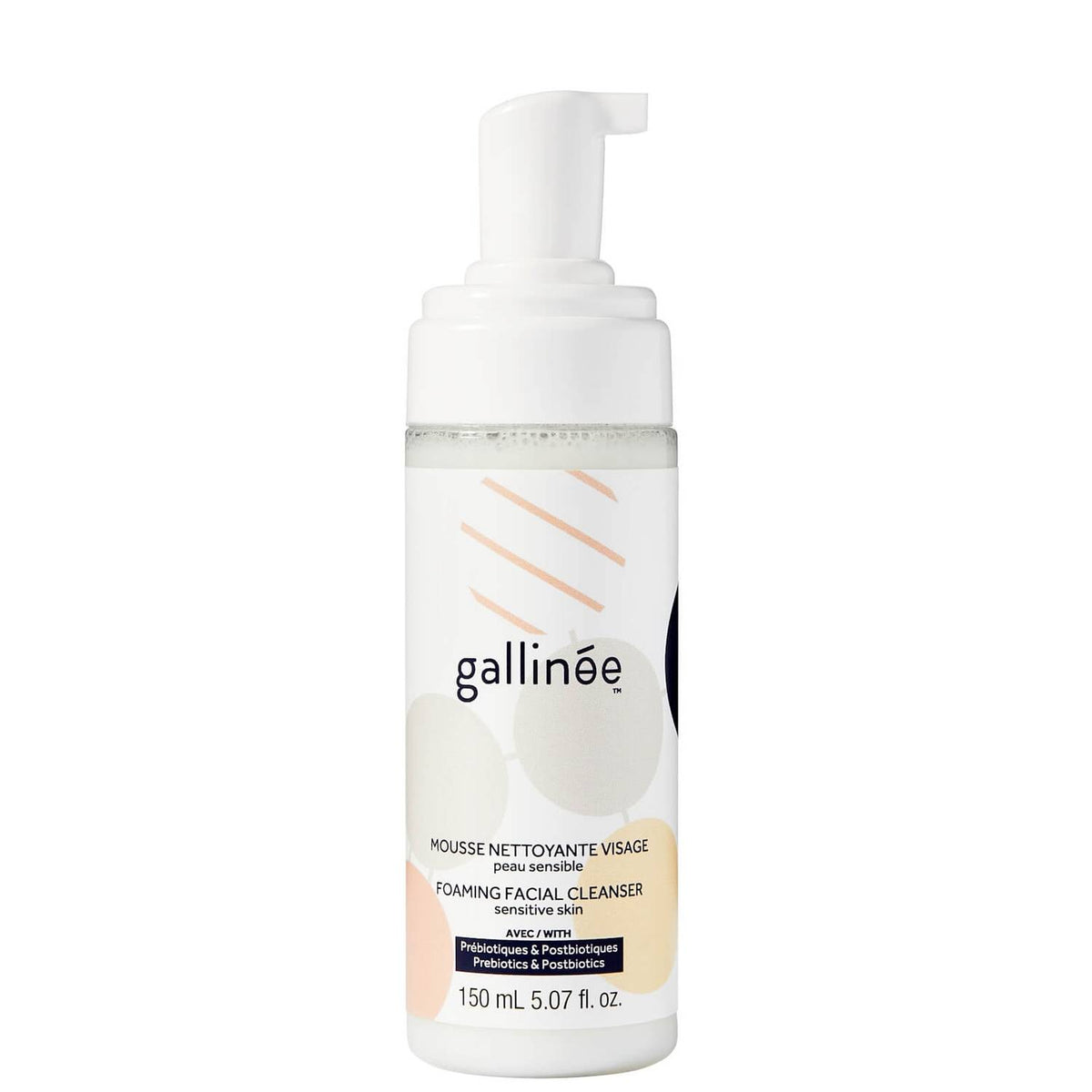 Gallinee, Microbiome Skincare, Präbiotika und Postbiotika, Reinigung, Reinigungsschaum, 150 ml *Tester
