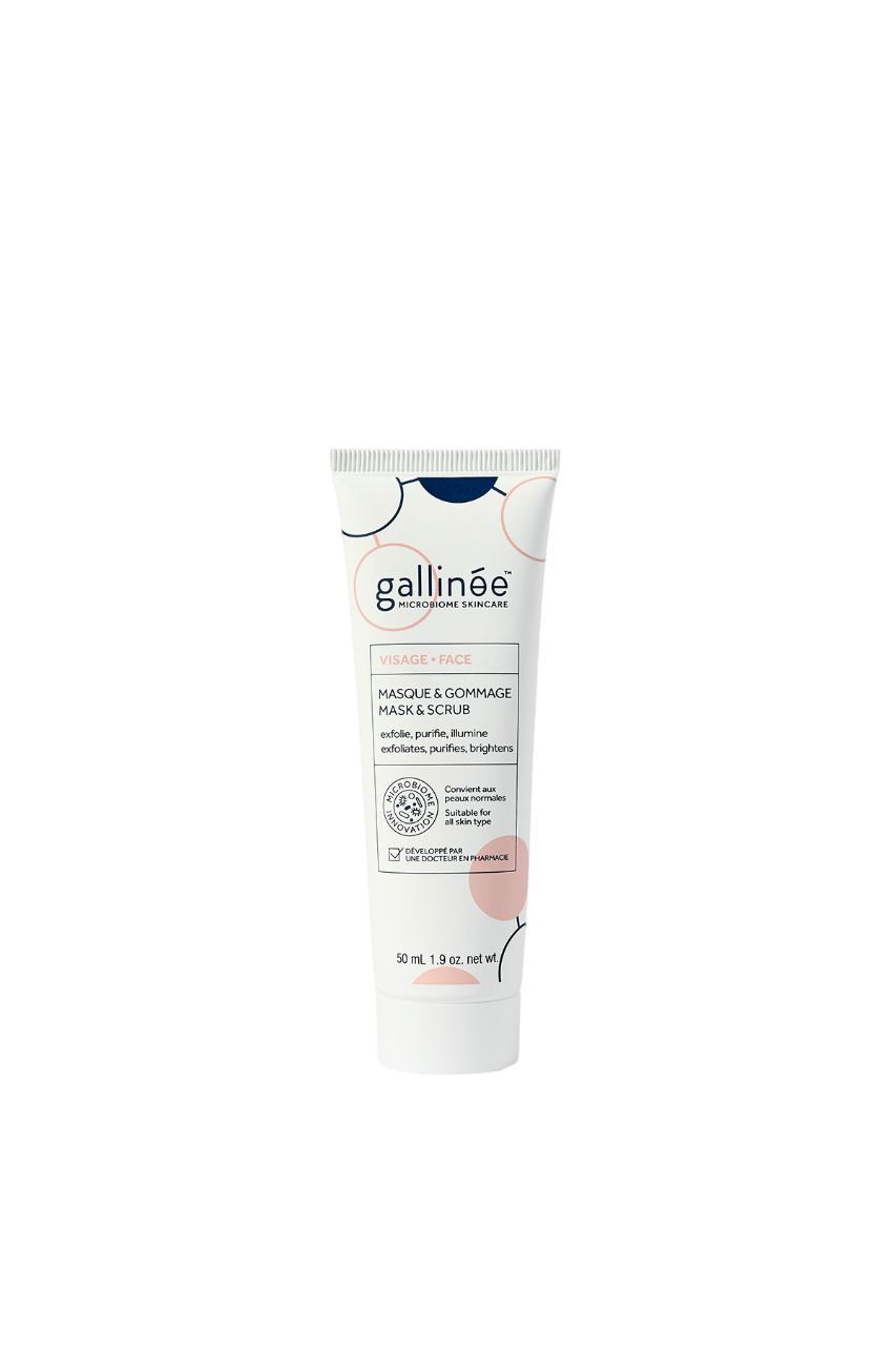 Gallinee Gallinee, Microbiome Skincare, Reinigung, Peelingmaske, Für das Gesicht, 50 ml Regular