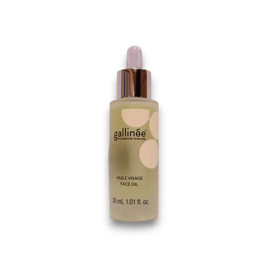 Gallinee Gallinee, Microbiome Skincare, Präbiotika und Postbiotika, Nährend, Öl, Für das Gesicht, 30 ml Regular