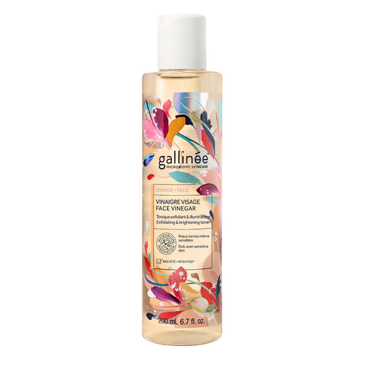 Gallinee Gallinee, Microbiome Skincare, Essig, Tönt/Beruhigt & Aufhellt, Gesichtswasser, Für das Gesicht, 200 ml Regular