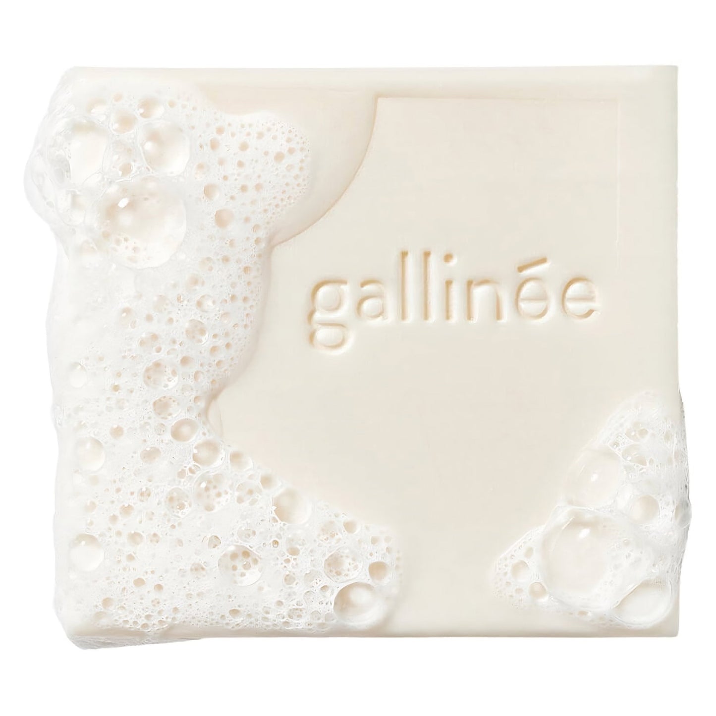 Gallinee Gallinee, Microbiome Skincare, Präbiotika und Postbiotika, Beruhigend, Reinigungsriegel, Für Gesicht & Körper, 100 g
