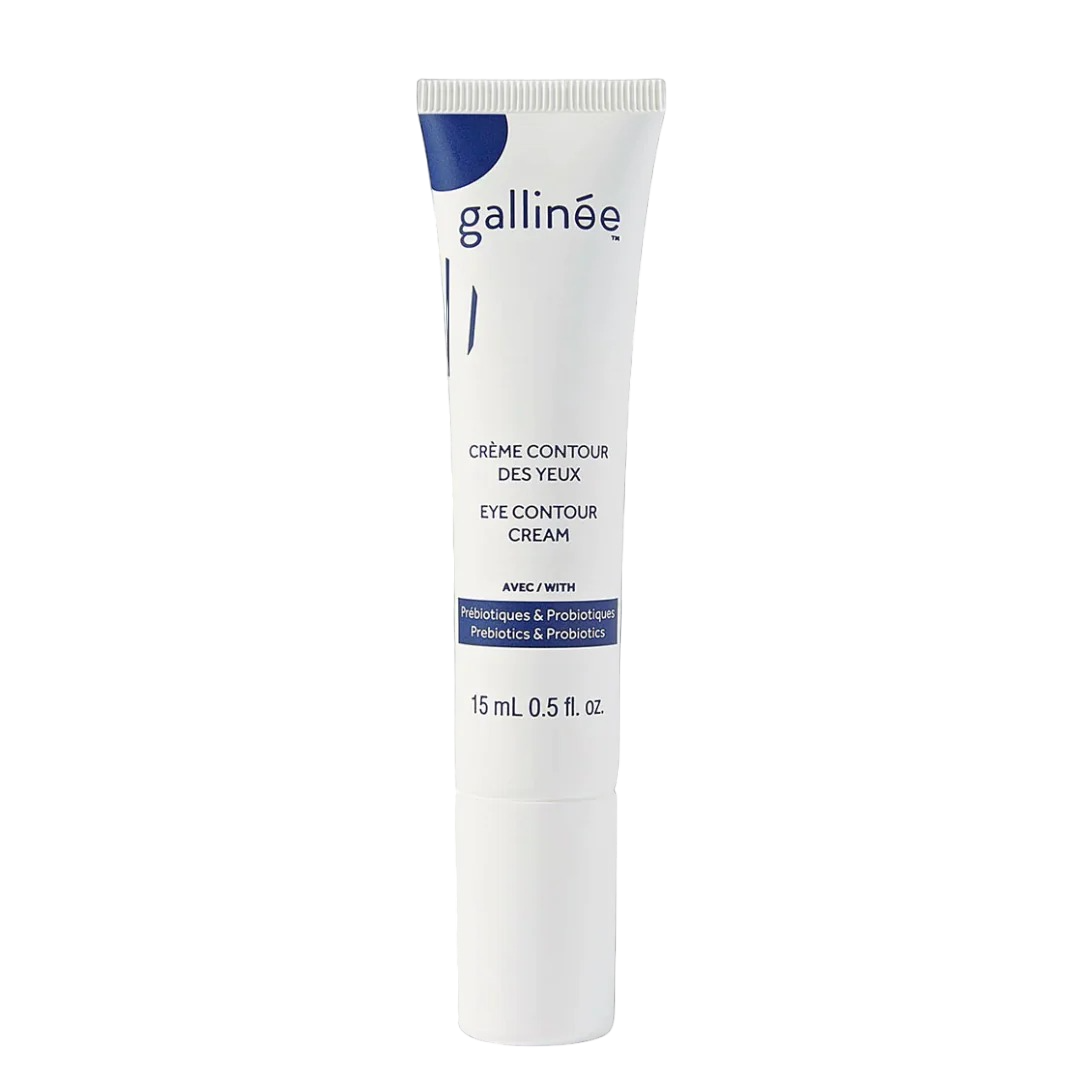 Gallinee, Microbiome Skincare, Präbiotika und Probiotika, Hydratisierend, Täglich, Augencreme, 15 ml *Tester