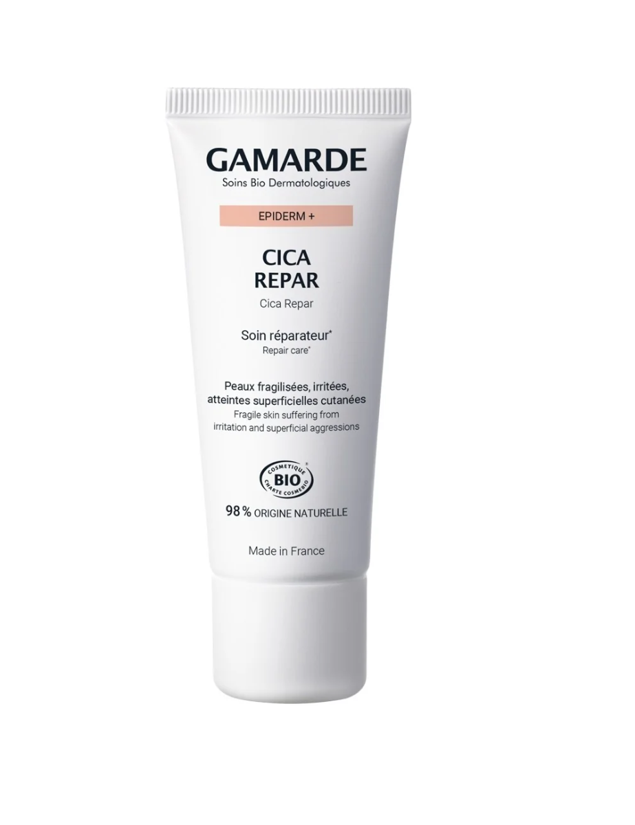 Gamarde Cica Repair Bio Gesichtscreme für irritierte Haut im Gesicht, 40 ml