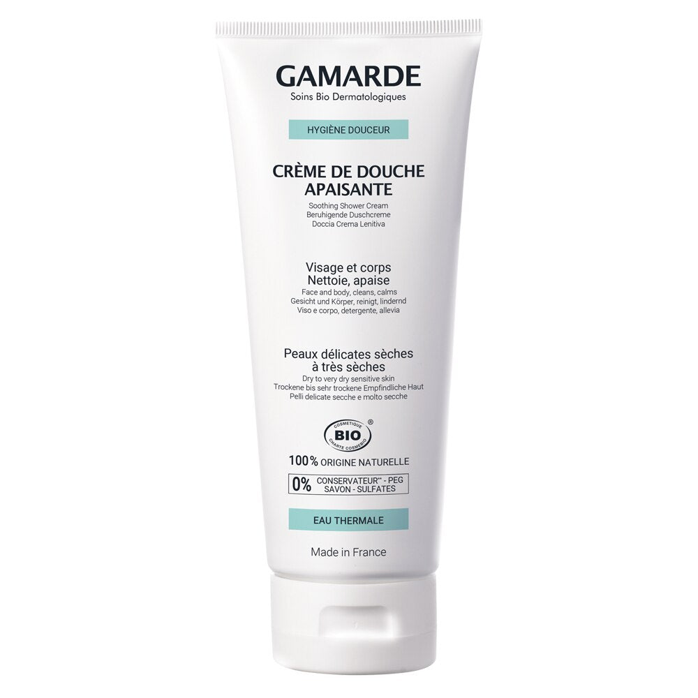 Gamarde, Hygiene, Bio, Beruhigend, Duschcreme, 200 ml