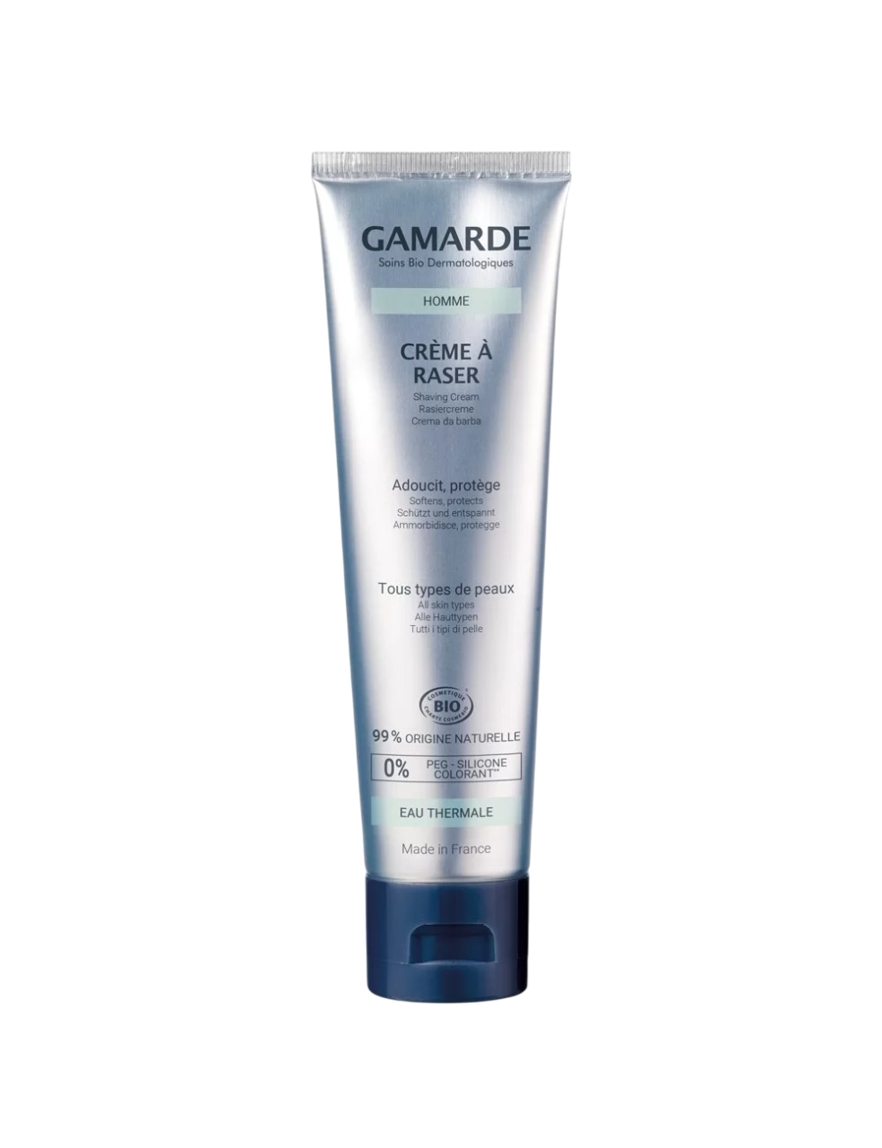 Gamarde, Men, Hydratisierend, Rasiercreme, 100 ml