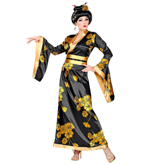 "GEISHA" (Kimono, Gürtel) – Vorderansicht
