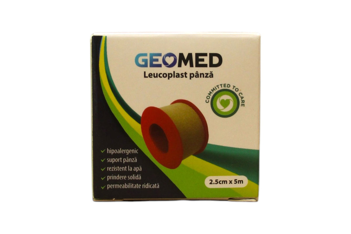 Geomed, Geomed, Leukoplast, Textil, 2,5 cm x 5 m