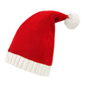 "GESTRICKTE WEIHNACHTSMANNMÜTZE" – Vorderansicht