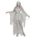 "GHOSTLY SPIRIT IN KETTEN" (Kleid mit Kapuze, Ketten) – Vorderansicht