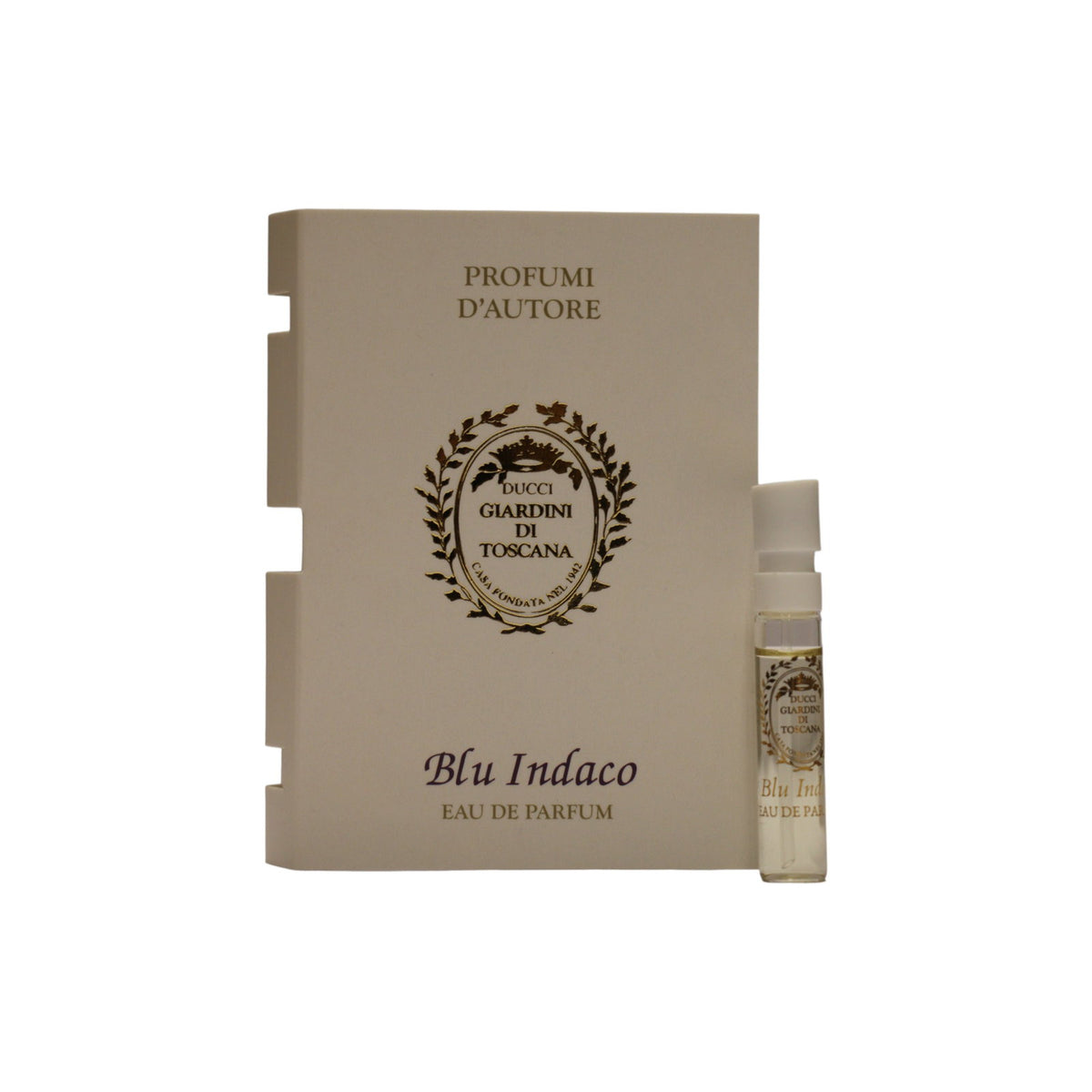 Giardini Di Toscana, Blu Indaco, Eau de Parfum, Unisex, 2 ml Fläschchen