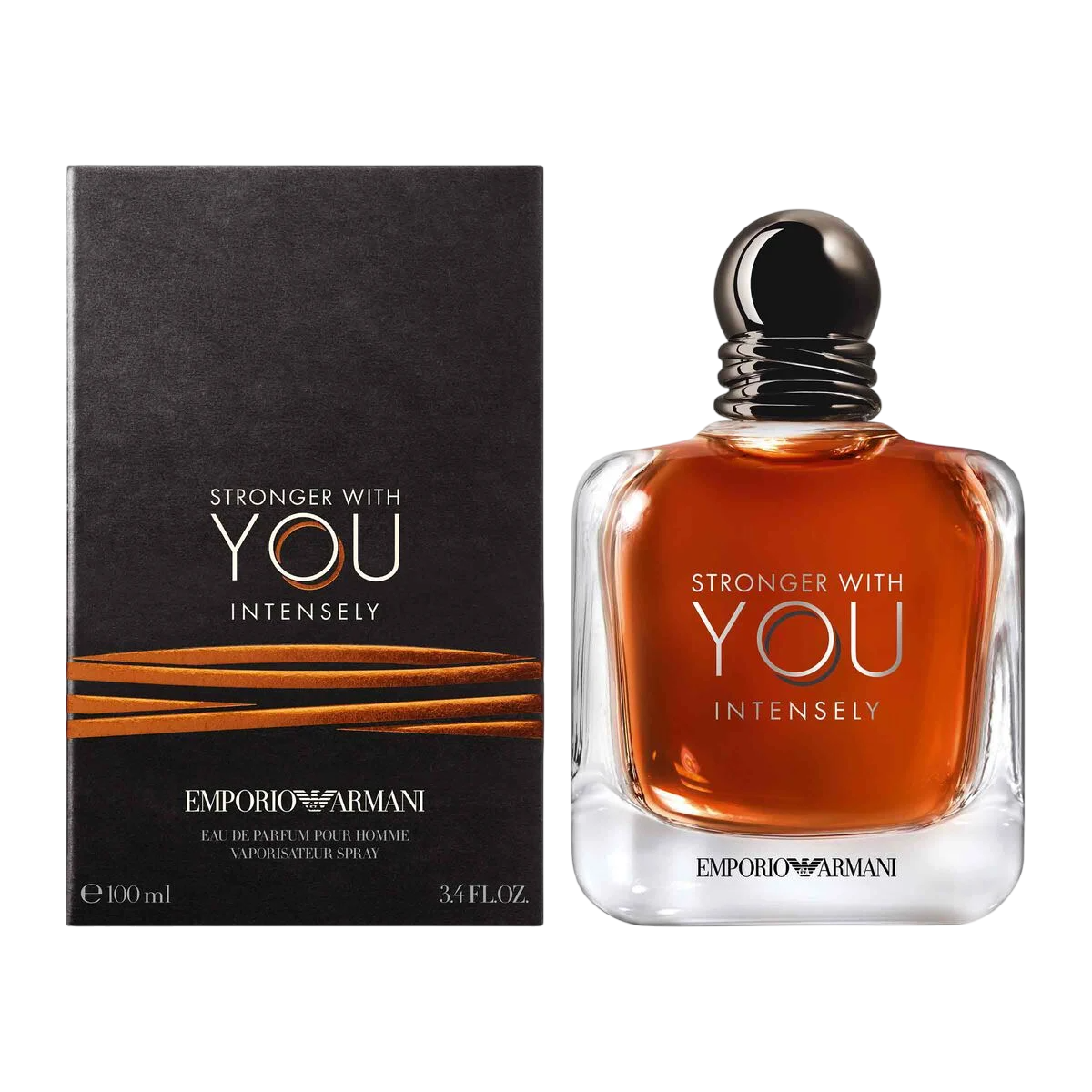 Giorgio Armani, Stronger With You Intensely, Eau de Parfum, Für Männer, 100 ml