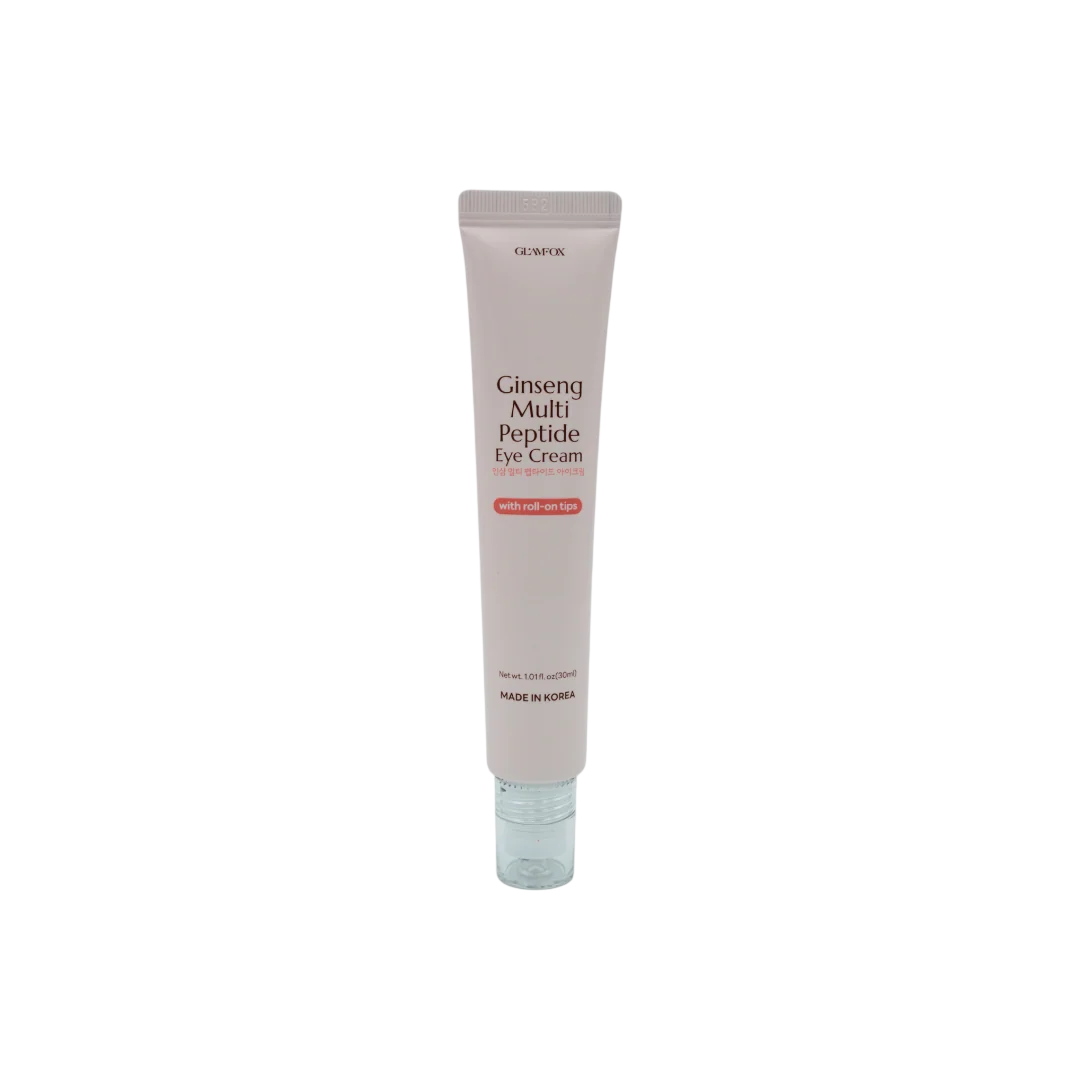 Glamfox, Ginseng, Peptid, Intensive Hydratation, Täglich, Augencreme, 30 ml