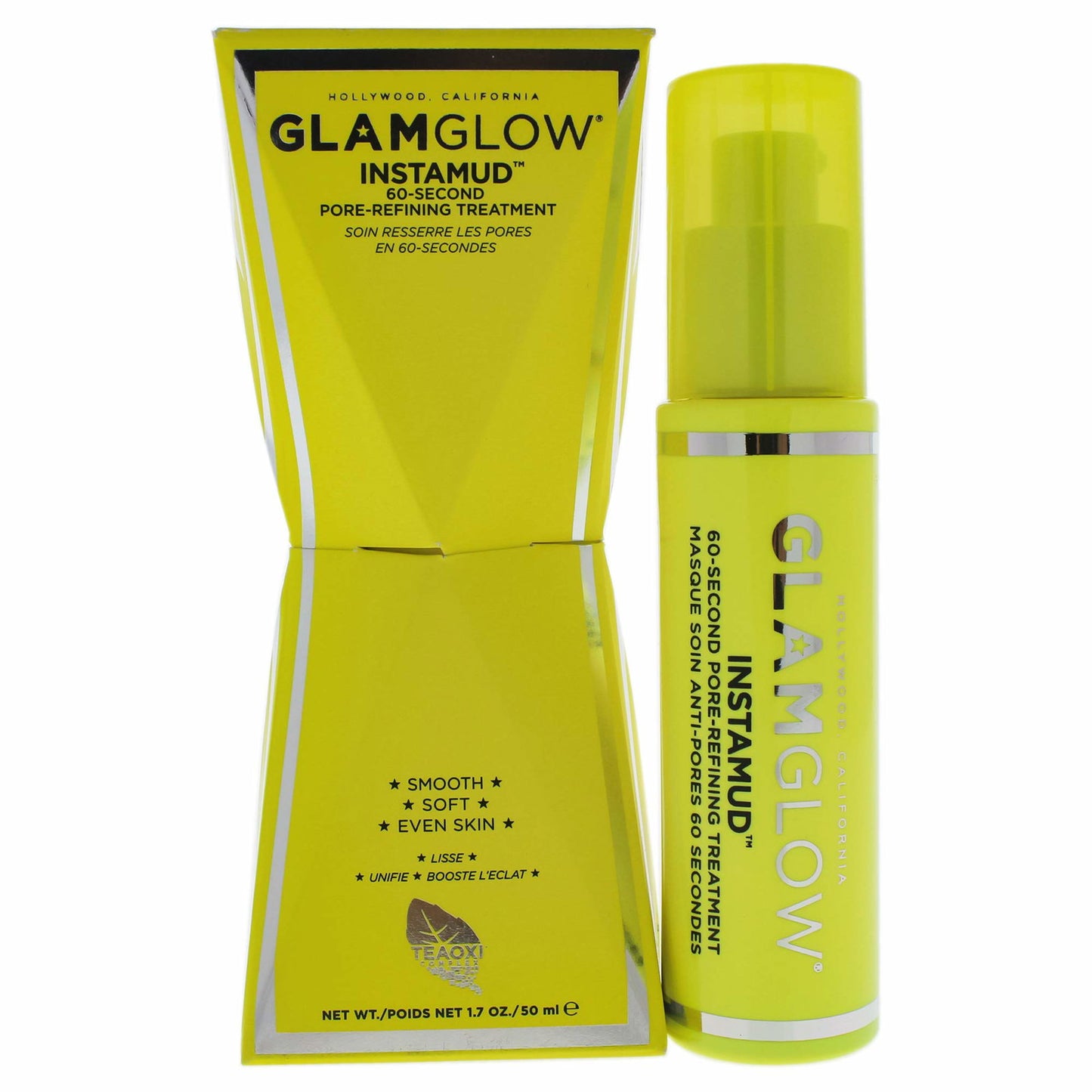 GlamGlow GlamGlow, Instamud, Aufhellung, Tag, Crememaske, Für das Gesicht, 50 g *Tester