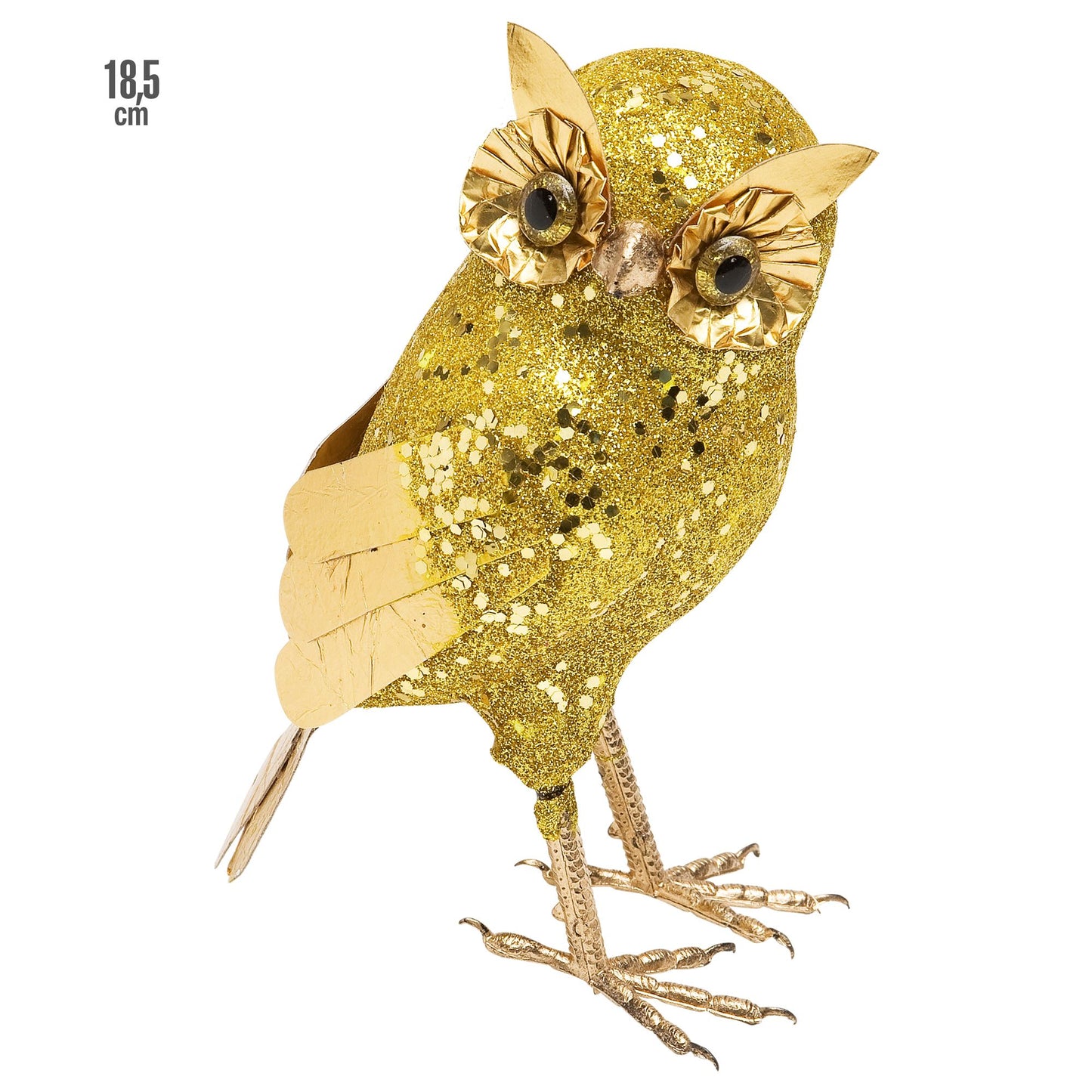 "GOLDENE EULE" 18,5 cm – Vorderansicht