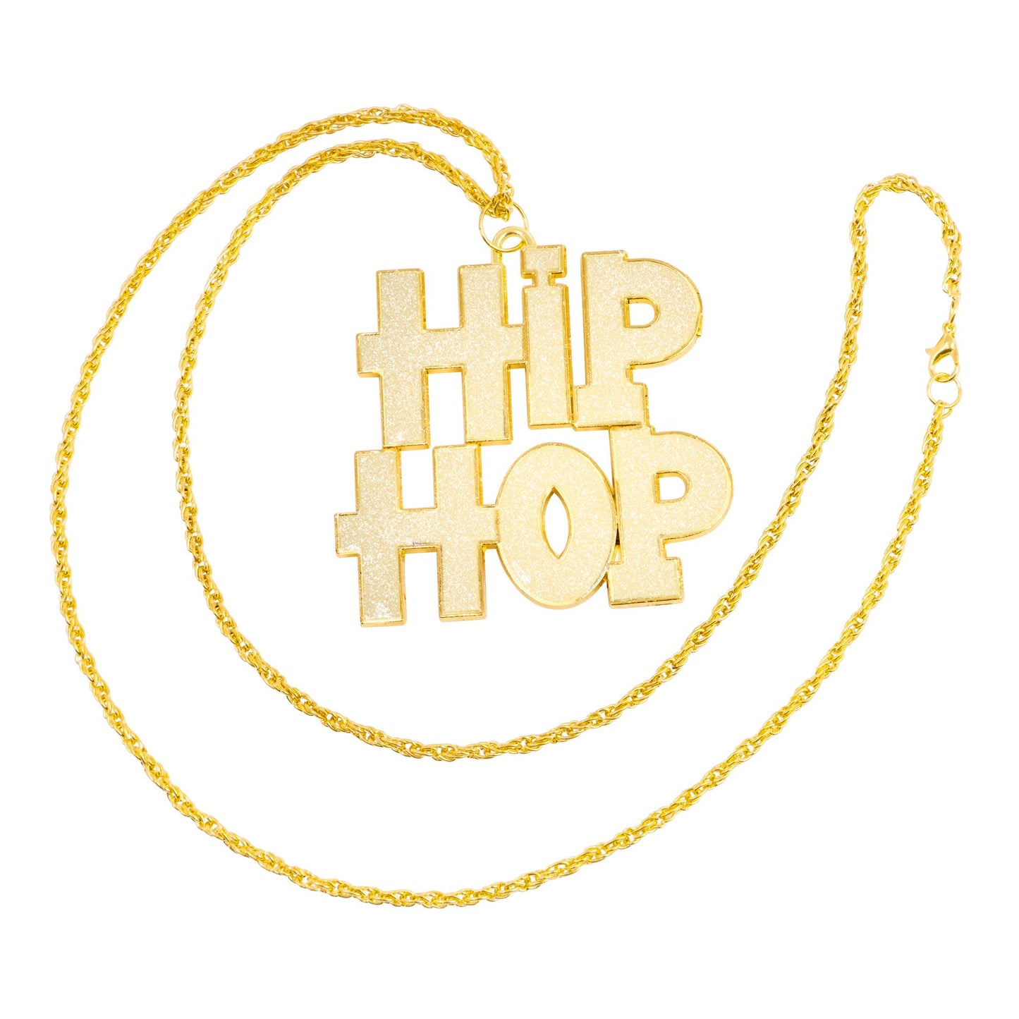 "GOLDENE HIP HOP KETTE" – Detailansicht