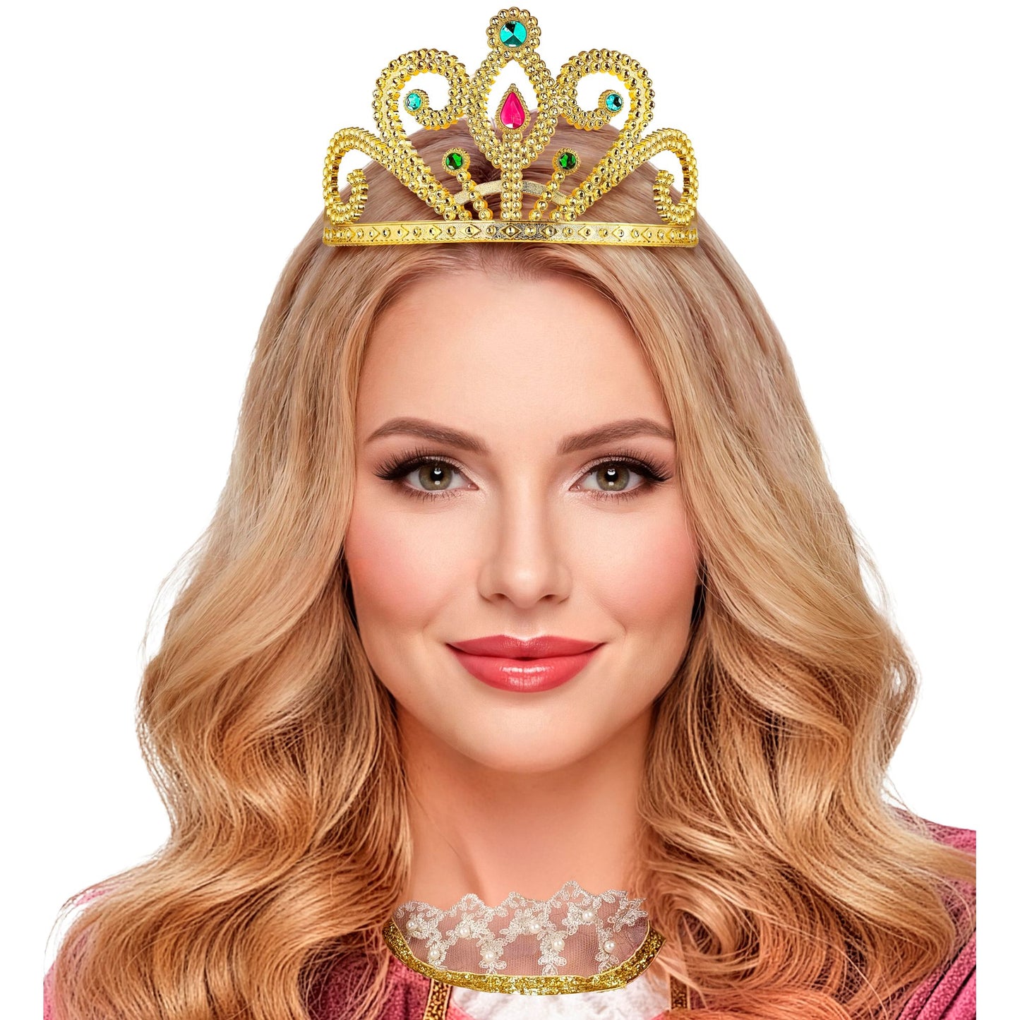 "GOLDENES DIADEM MIT SCHMUCKSTEINEN" – Ansicht 4