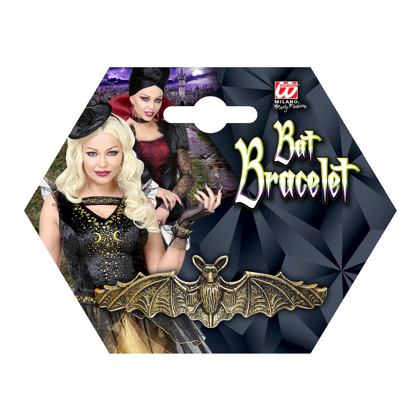 "GOLDENES FLEDERMAUS ARMBAND - VINTAGE LOOK" – Ansicht 3