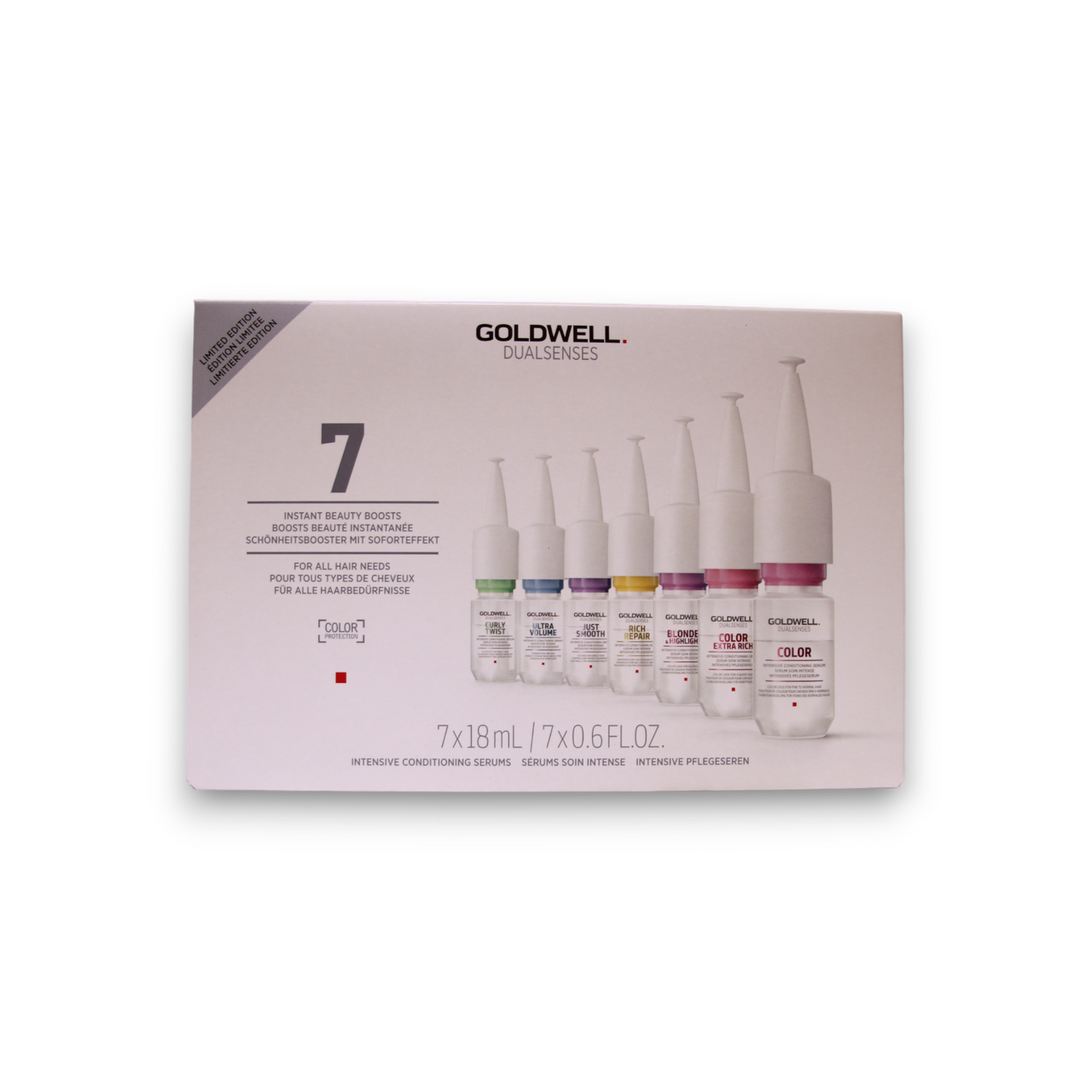 Setzen, Goldwell, Dualsenses Instant Beauty Boosts, Haarserum, Zur Hydratation, 7 stk, 18 ml
