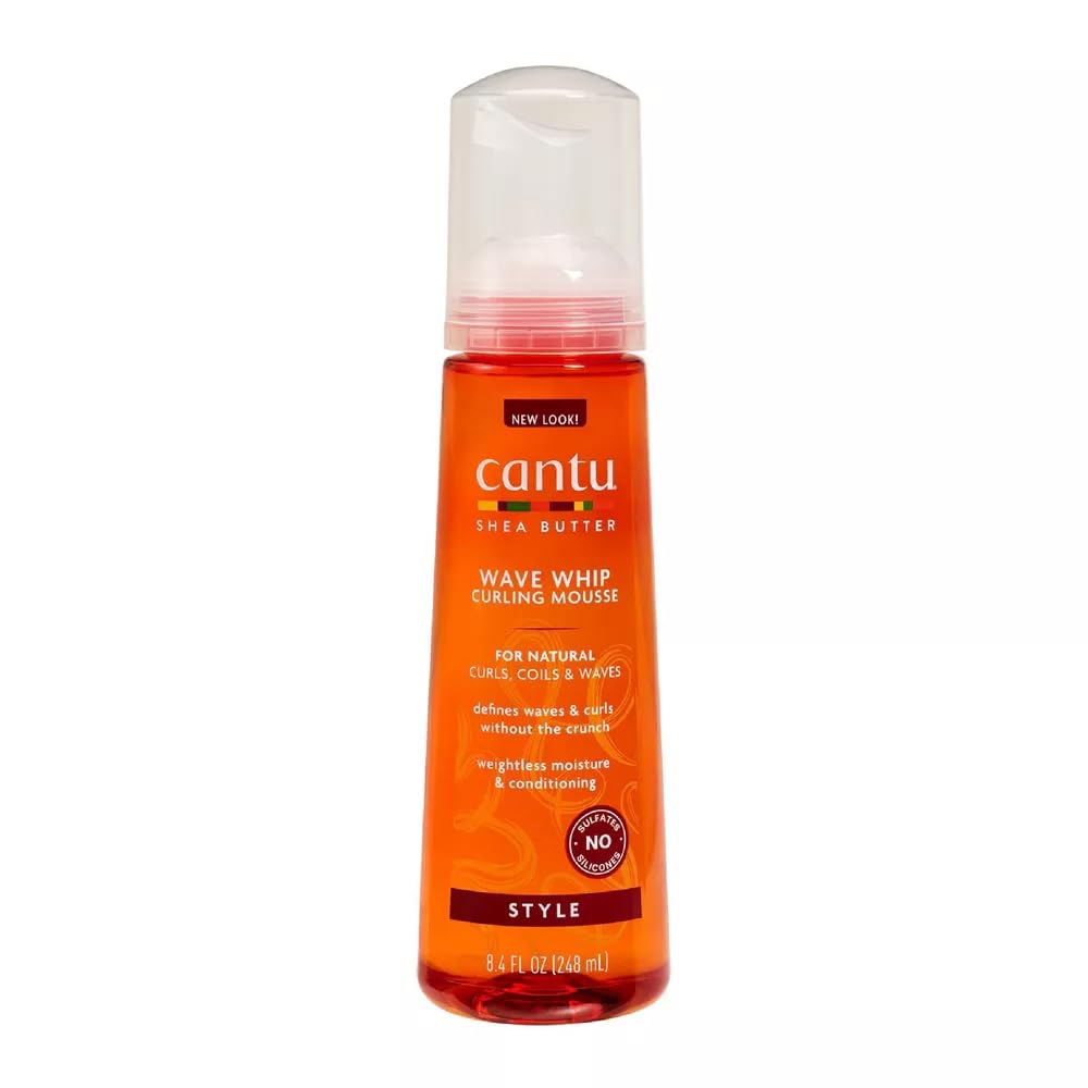 Cantu, Shea Butter, Haarstyling-Schaum, Konditionierung, 248 ml