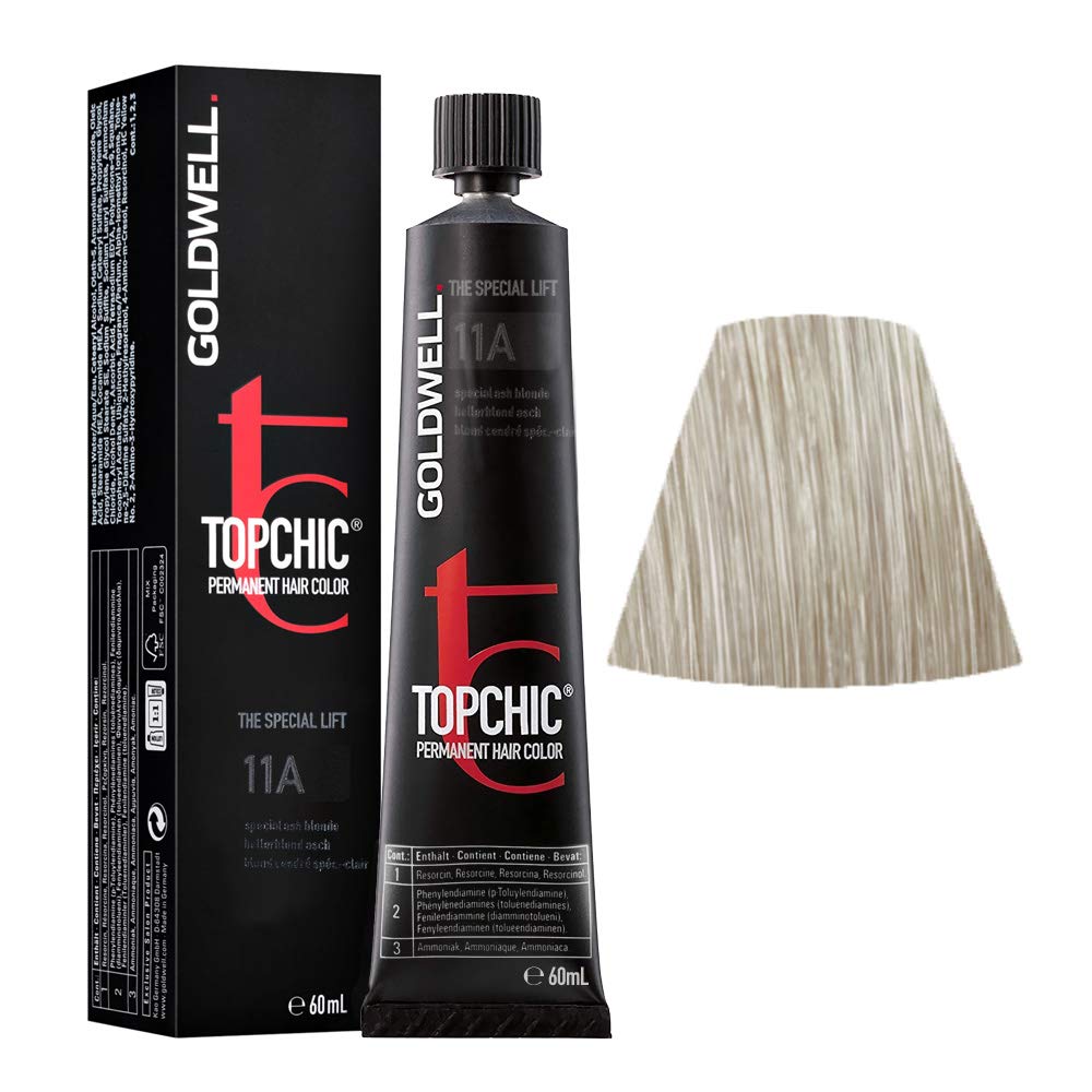 Goldwell Topchic permanente Haarfarbe 11A Special Ash Blonde 60 ml