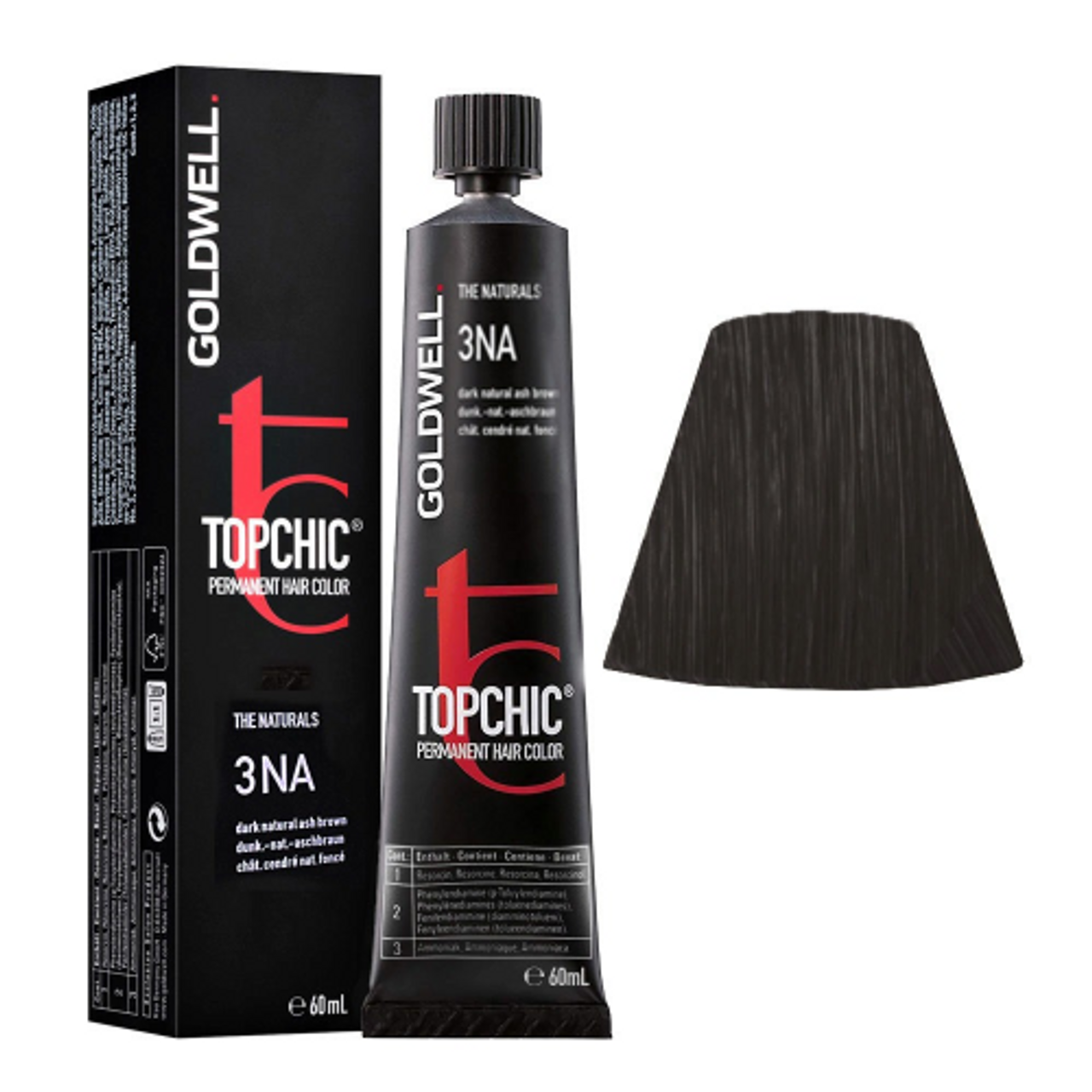 Goldwell Goldwell, TopChic, Permanente Haarfarbe, 3Na , 60 ml Regular