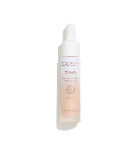 GOSH GOSH Dewy Foundation Drops SPF15 004 Fair 12 g flüssige Foundation