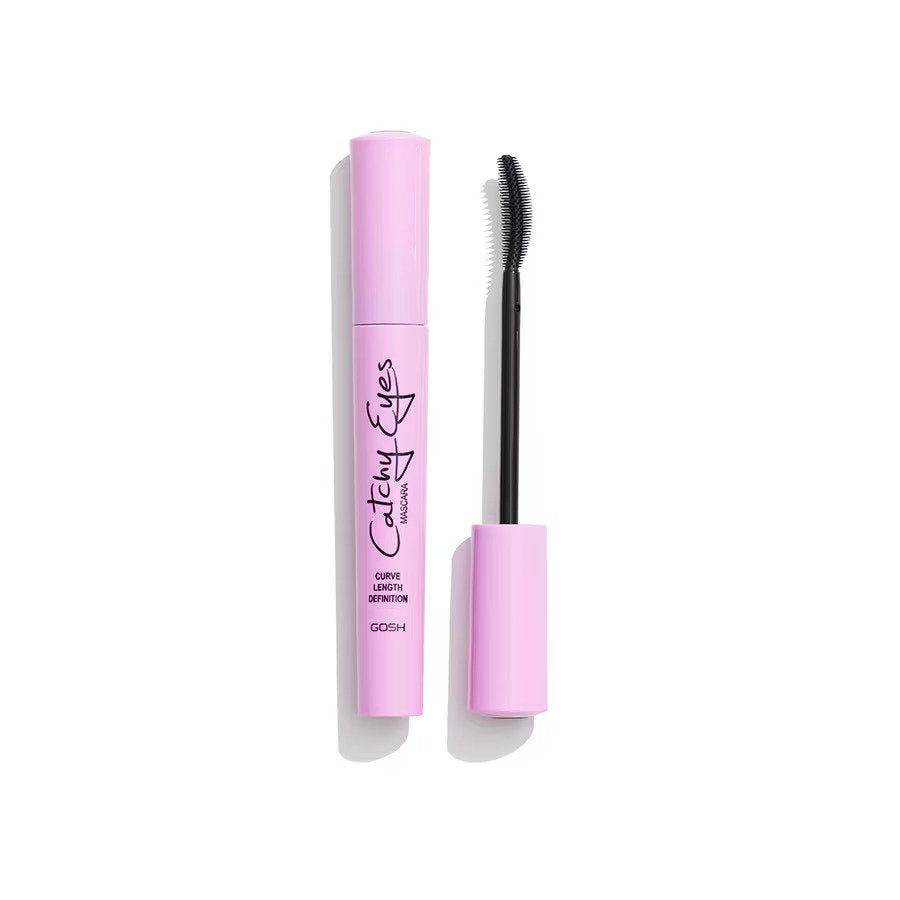 Gosh Gosh, Catchy Eyes, Wimperndefinition, Wimperntusche, 001, Extrem Schwarz, 8 ml Regular