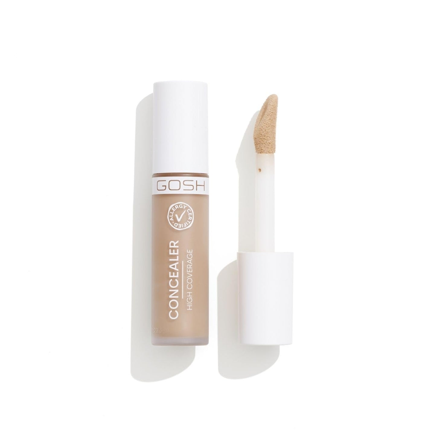 Gosh Gosh, Gosh, Hohe Abdeckung, Flüssig-Concealer, 002, Elfenbein, 6 ml Regular