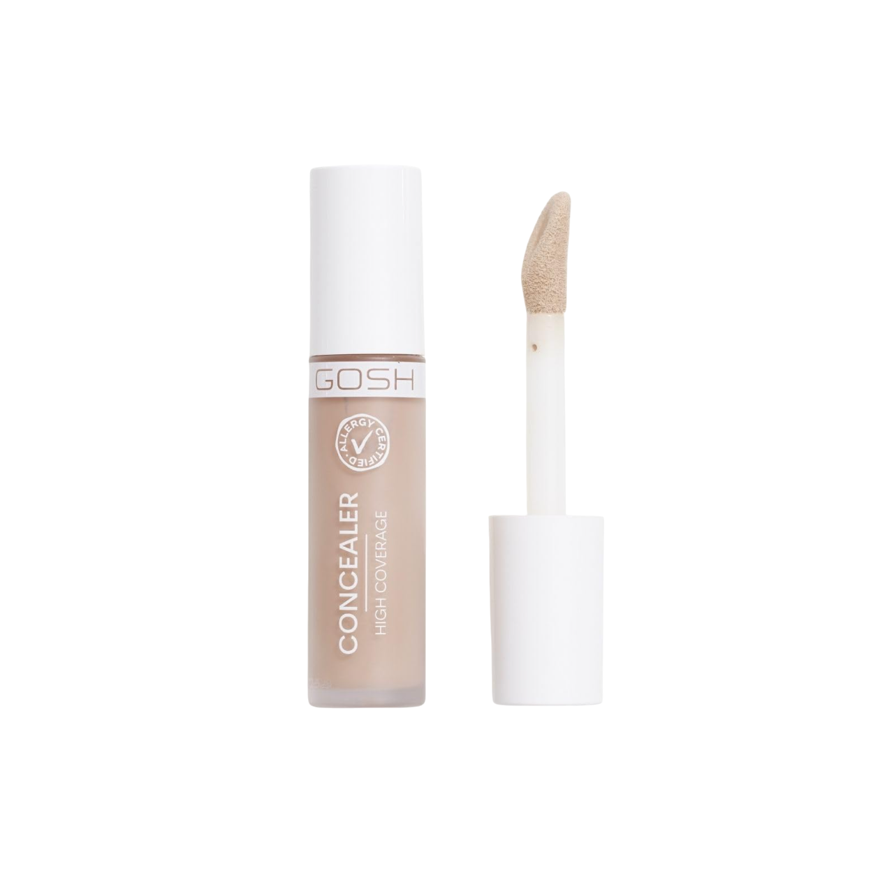 Gosh Gosh, Gosh, Hohe Abdeckung, Flüssig-Concealer, 001, Porzellan, 6 ml Regular