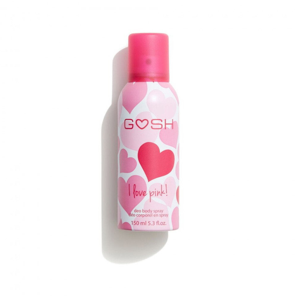 Gosh Gosh, I Love Pink, Deodorant Spray, Für Frauen, 150 ml Regular